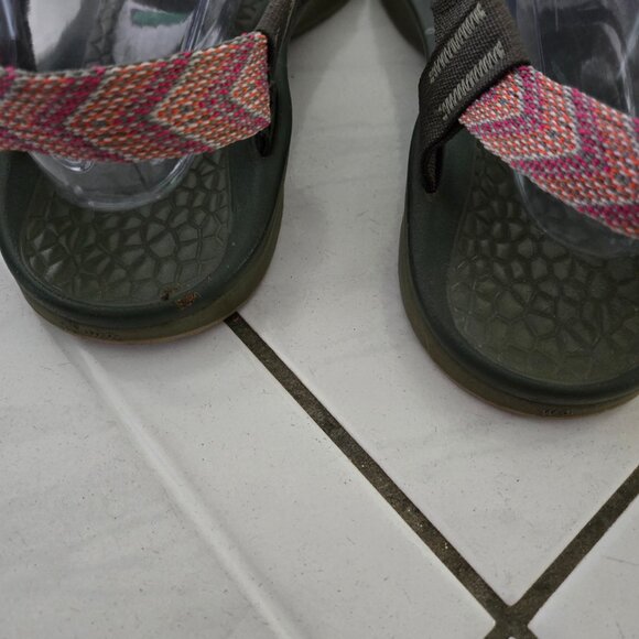 Chaco Z/Volv Scaled Royal Orange Purple 9 - Picture 4 of 5